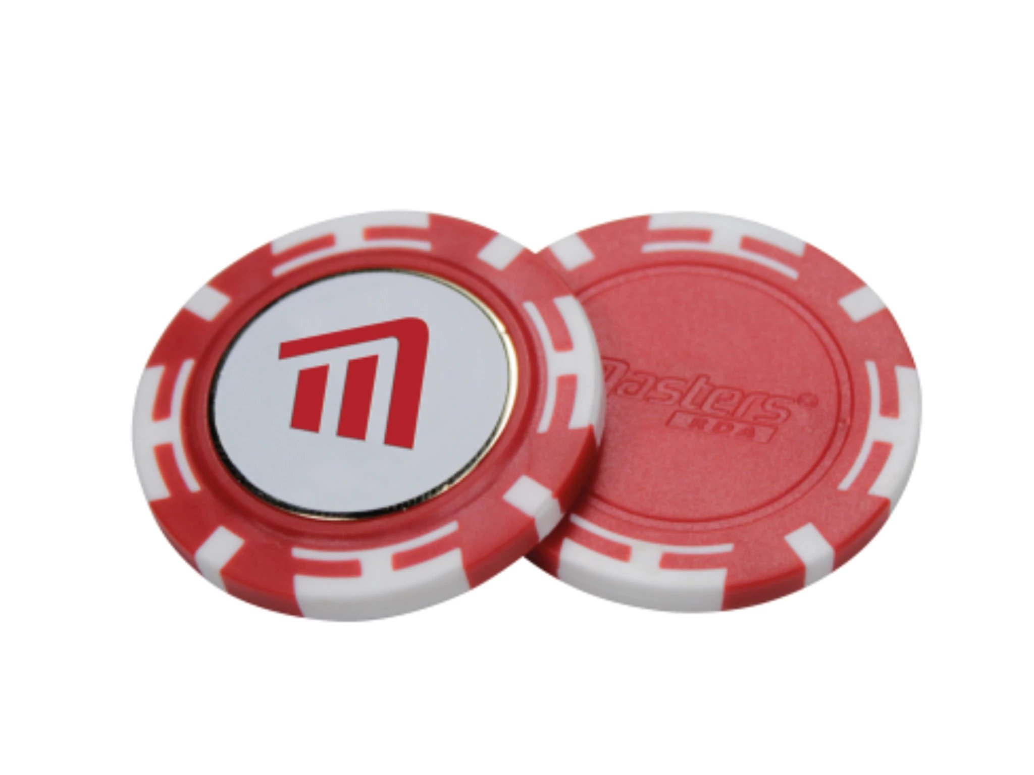 Masters Poker Chip & Magnetic Ball Marker - Black 3 Masters Poker Chip & Magnetic Ball Marker - Black