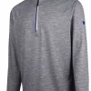Island Green Igjtl 2119 1/4 Zip Raglan Sleeve Top Layer - Light Grey -Golf Accessories Sales Store IMG 1013