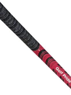 Golf Pride Decade Multi Compound Cord Grip - Black / Red