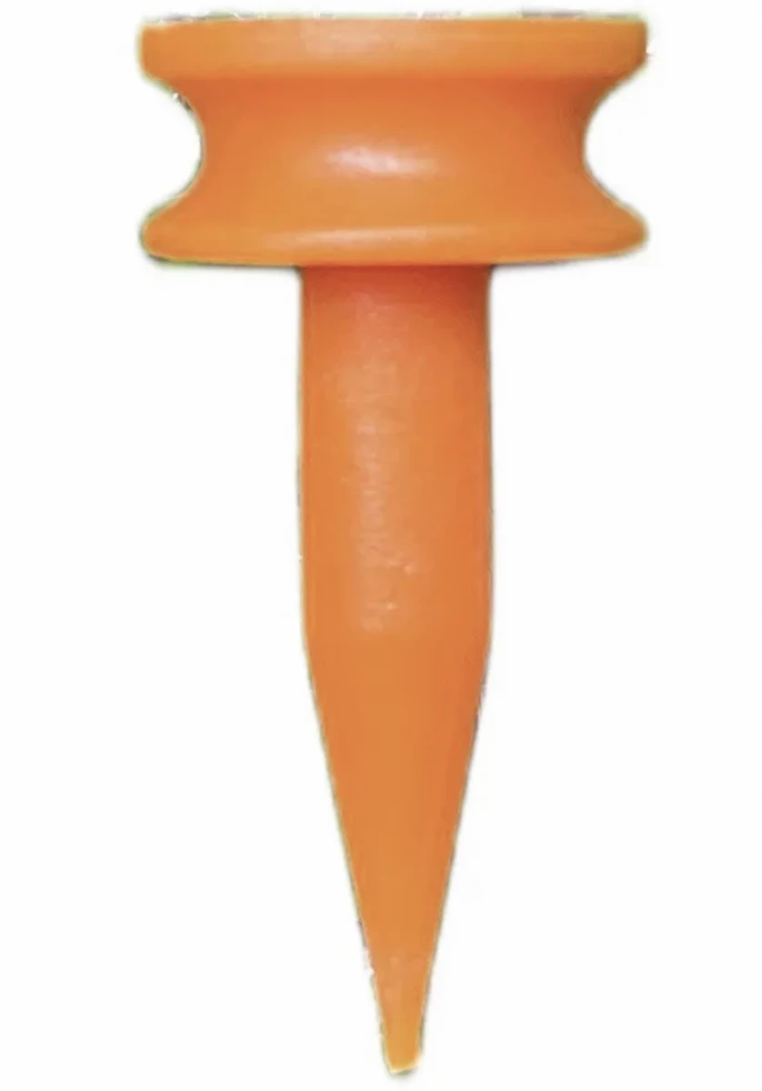 Longridge Plastic Castle Tees Orange 5Mm 1000 Pack 3 Longridge Plastic Castle Tees Orange 5Mm 1000 Pack