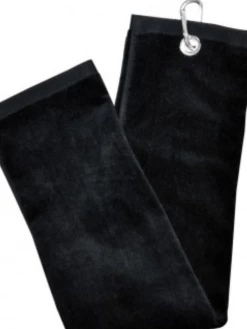 Masters Plain Velour Tri Fold Golf Towel -Golf Accessories Sales Store IMG 2728 1