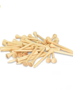 Green Tee - Bamboo 2 3/4 Natural Tees 40 Pack 6 Green Tee - Bamboo 2 3/4 Natural Tees 40 Pack -Golf Accessories Sales Store IMG 9573 1